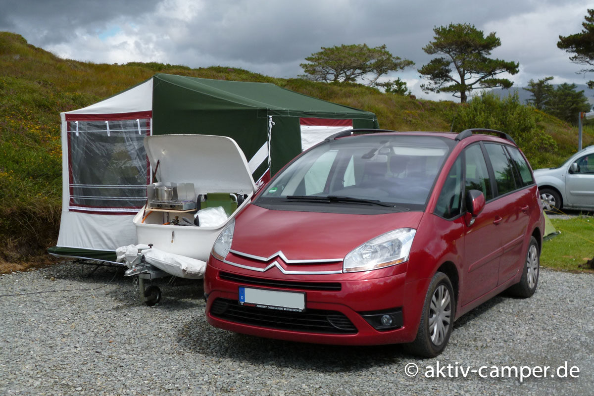 Campingplatz in Connemara
