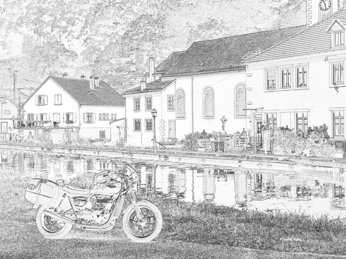 Motorradtour durch Rheinland-Pfalz und Vogesen