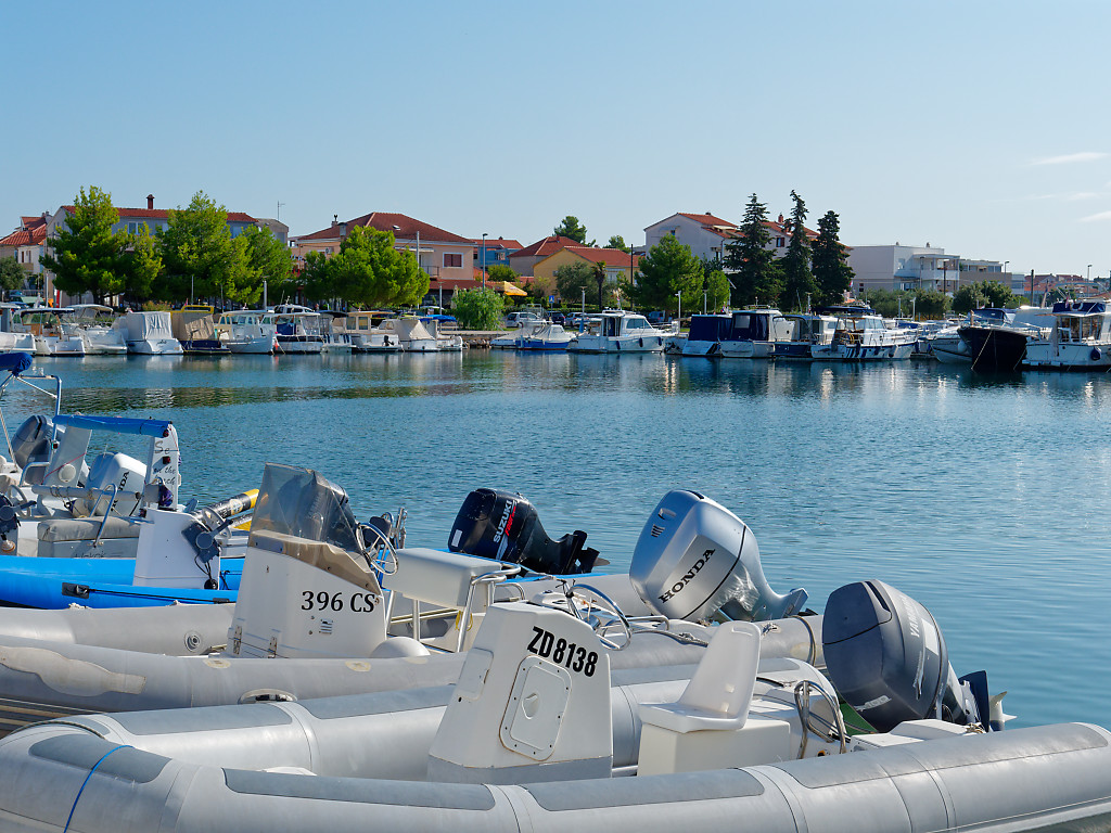 Yachthafen im kroatischen Zadar