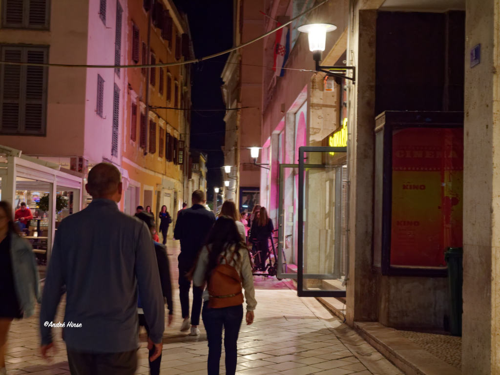 Nachtleben in Zadar