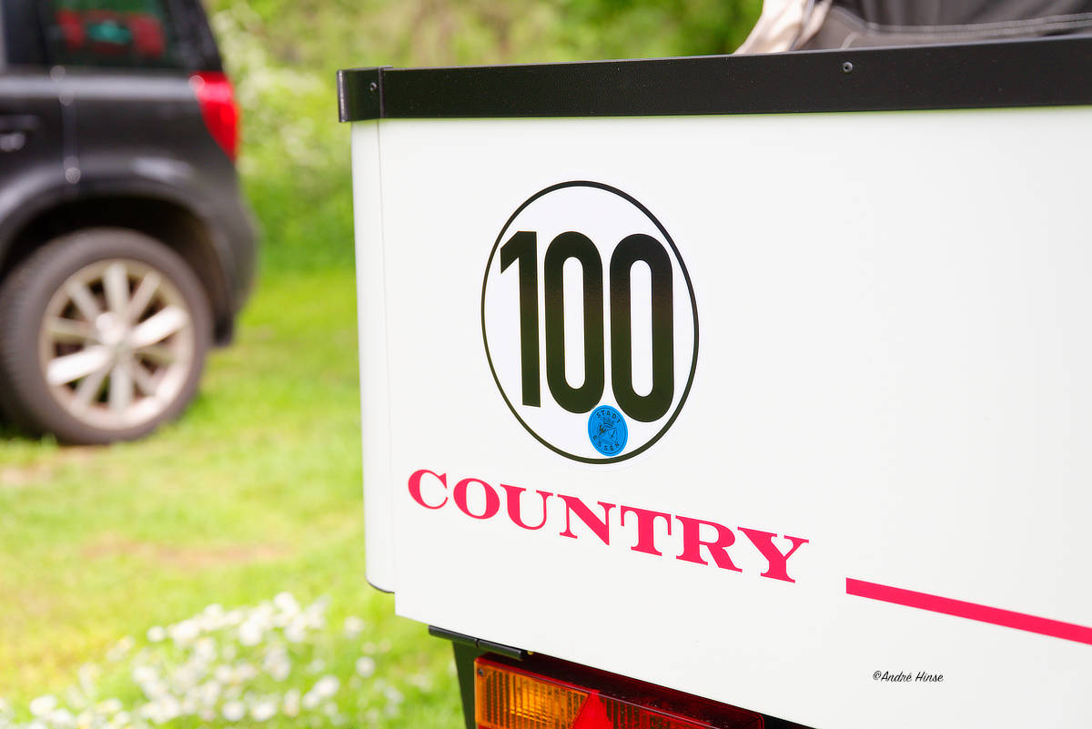 100 km/h Zualssung für den Combi Camp Country